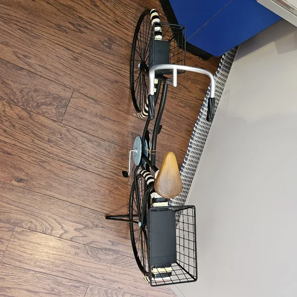 MacKenzie-Childs Check Bike Decor - Picture 5 of 11